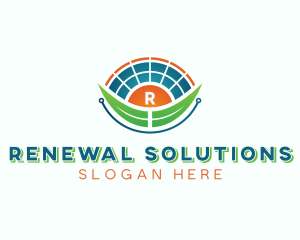 Solar Power Panel logo design