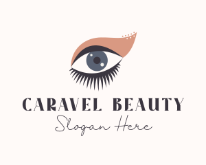 Lady Eyelash Beauty logo design