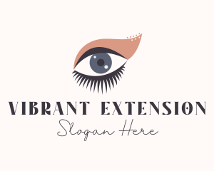 Lady Eyelash Beauty logo design