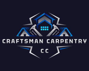 Hammer Carpenter Renovation logo design