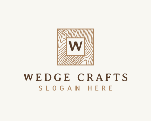 Wooden Carpentry Woodwork logo design