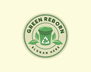 Recyclable Garbage Bin logo