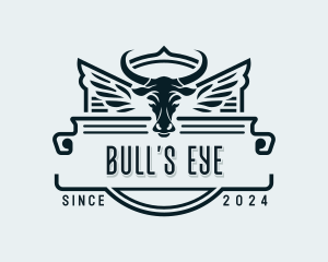 Bullfighting Rodeo Bull logo design