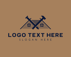 Cabin Carpentry Tools Logo