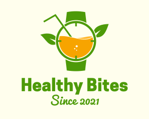 Healthy Juice Time logo design