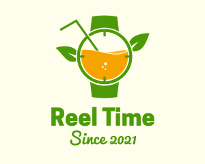 Healthy Juice Time logo design