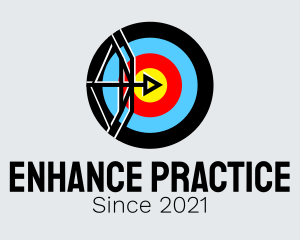 Archery Arrow Target  logo design