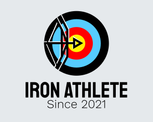 Archery Arrow Target  logo design