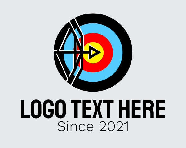 Bulls Eye logo example 2