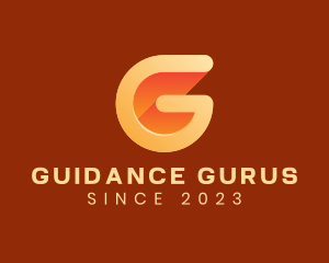 Orange Letter G logo design