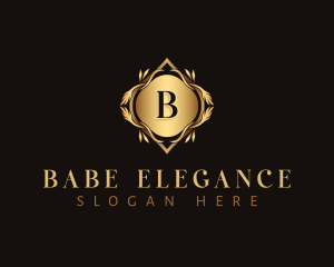 Luxury Decorative Floral logo design