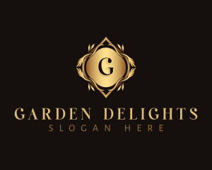 Luxury Decorative Floral logo design