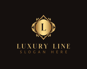 Luxury Decorative Floral logo design