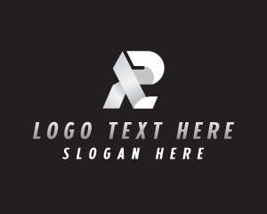 Modern Ribbon Letter R Logo