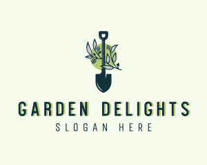 Plant Shovel Landscaping logo design