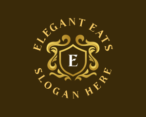 Royalty Shield Elegance logo design