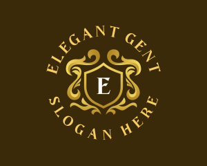 Royalty Shield Elegance logo design