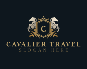 Luxury Horse Royal logo design