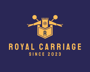 Royal Motorbike Vehicle  logo design