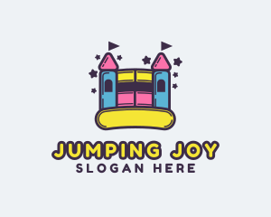 Kiddie Bounce Castle logo design