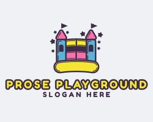 Kiddie Bounce Castle logo design