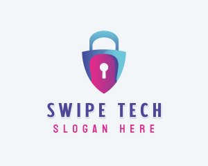 Cybersecurity Software Tech logo design