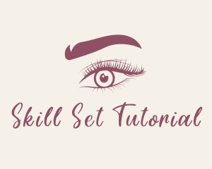 Beauty Makeup Tutorial logo design