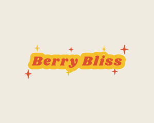 Retro Sparkling  Business logo design