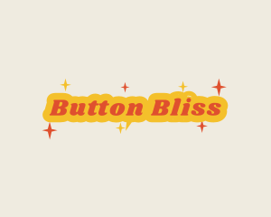 Retro Sparkling  Business logo design