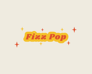 Retro Sparkling  Business logo design