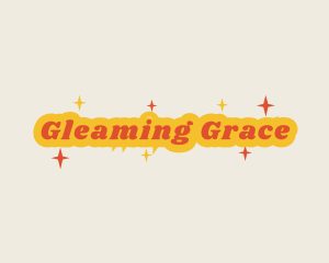 Retro Sparkling  Business logo