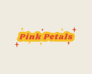 Retro Sparkling  Business logo design