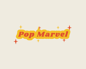 Retro Sparkling  Business logo design