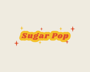 Retro Sparkling  Business logo design