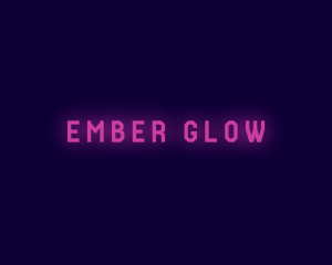 Neon Glow Business logo design