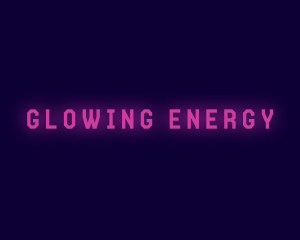 Neon Glow Business logo design