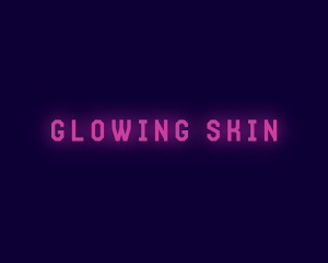 Neon Glow Business logo design