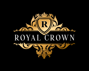 Royal Shield Crest logo design