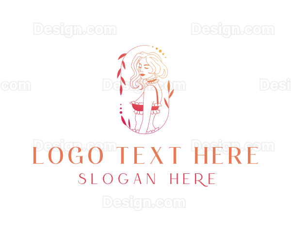 Sexy Lingerie Fashion Logo