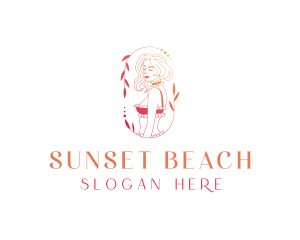 Sexy Lingerie Fashion logo design