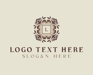 Floral Luxury Event Logo