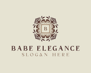 Floral Luxury Event logo design