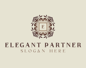 Floral Luxury Event logo design