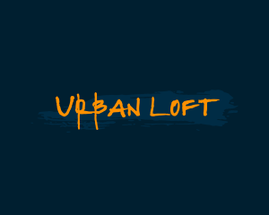 Urban Paint Graffiti logo design