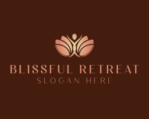 Lotus Spa Massage  logo design