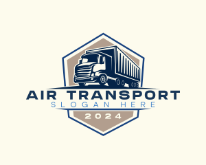 Logistics Truck Delivery logo design