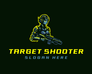 Gamer Girl Shooter logo