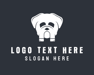 Magnet Bulldog Vet Logo