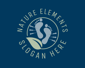 Nature Foot Acupuncture logo design