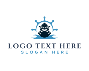 Nautical Helm Ship logo